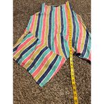 For Cynthia Rainbow Striped Asymmetrical Tunic Tank Womens Sz L Lagenlook Photo 6