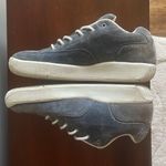 Prince Blue Suede Tennis Shoes Sneakers Size 8W Cute Chunky Sole Photo 8