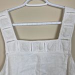 Madewell  Georgia Embroidered‎ Tank Mini Dress in Linen Size 6 (Q18) Photo 3