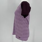 The North Face  Flash Dry Athletic Running Short Sleeve Shirt Purple Size Medium Photo 3