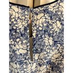 Loft Navy & White Floral Print Dress – Size 0 – Excellent Condition Photo 6