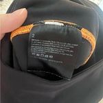 Lululemon x Barry’s Power Thru HR Short 6” Orange Seam Black Shorts Size 2 Photo 2