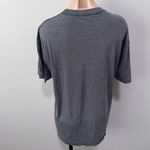 General Motors Corvette  Car Flag Racing Graphic T-shirt Large Gray Photo 2