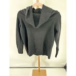 Aritizia Wilfred Free Italian yarn alpaca cowl neck black sweater size small Photo 5