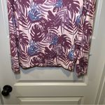 32 Degrees Heat 32 Degrees Cool Purple Print Sun Protection UPF 50+ Long Sleeve Top size S Photo 7
