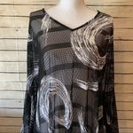 Dor Dor Bell Sleeve Mesh Swimsuit Cover Black Size undefined Photo 4