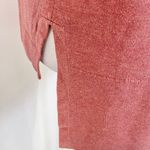 Lou & grey High Low Hem Crewneck Sweater Long Sleeve Pullover Pink Size Medium Photo 7