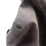 Lululemon LA Oversized Long Sleeve Tunic Size 12 Dark Grey Cotton Sweatshirt Photo 6