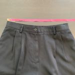 Lands' End Women Petite Black Wool Pleated Dress Pants Size 10 10P Office Church Photo 4