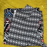 Mario Serrani Size 2 Geometric Print Mid Length Dress Photo 11
