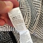 Lucky Brand houndstooth pattern button up hooded poncho Photo 6