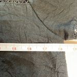 Umgee  Floral Embroidered Black Tunic Dress Lined Boho Crochet Cotton Size S‎ Photo 12