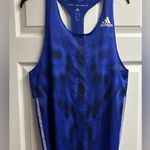 Adidas  Climalite Performance Lightweight Blue 2-Tone Athletic Tank Size Medium Photo 0