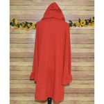 Southern Stitch  Ladies Red Hooded Bell Sleeves Pullover Sweatshirt Dress Size XL Photo 9