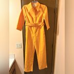 House of Sunny Orange Boiler Suit Jumpsuit Size 2 Photo 1