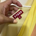 STAUD Serena One Shoulder Multi Color Long Dress Medium Photo 2