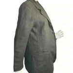 DT Edition cotton/blazer jacket in black color long sleeves. Photo 5