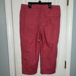 Talbots Signature Women's Pink Capri Pants, Cotton/Spandex, Size 12 Photo 3