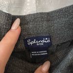 Splendid  Gray Crop Leopard Sweatpants Size Small Photo 3