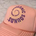 Urban Outfitters Coney Island Picnic Supersonic Sounds Pink Trucker Hat Photo 11