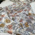 J.O.A. Cold Shoulder Mini Dress in Ivory Floral XS NWT Photo 4