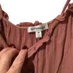 Roommates  Blush Ruffled Blouse Off Shoulder Option Excellent Condition Size M Photo 7