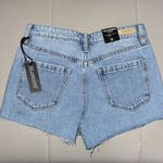 BLANK NYC NWT The Barrow High Rise Denim Shorts Size 25 Womens Distressed Raw Hem Photo 7