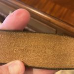 Western Full Grain Cowhide Brown Leather Belt Womens Photo 8