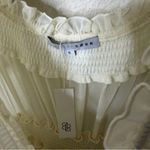 Baltic Born NWT  Harper Ivory Smocked Dress Off The Shoulder Women’s Size S Photo 7
