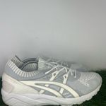 ASICS GEL-Kayano Trainer Knit H705N White Gray Men’s Size 12 Running Shoes Photo 2