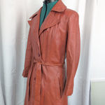American Vintage Vintage Cabretta Leather Ladies' Long Coat. Photo 1