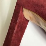 Madewell Women Shoes Sz. 7 Red Ankle strap heels Sexy Boho Y2k Workwear Photo 9