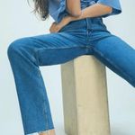 BDG | High Rise Raw Ankle Cropped Dillon Blue Jeans Size 26W Photo 0