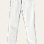 Kut From The Kloth White Bardot Capri Skinny Boyfriend Jeans Size 2 Photo 1
