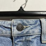 Guess Shorts Women's 26 Blue Denim Medium Wash Distressed Frayed Hem Zip Fly Photo 2