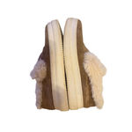 J Slides Women's Brown Suede Slip Photo 4