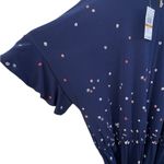 Michael Kors Belted Floral Bell Sleeve V Neck Wide Leg Evening Jumpsuit Size 3X Photo 2