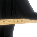 Chico's Travelers Women's Size 3 Large Black Slinky Wrap Midi Dress Photo 5