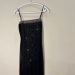 Y2K Bonkers Clothing Co Womens Black Lace Dress Sz S Goth Grunge Dark Romantic Photo 1