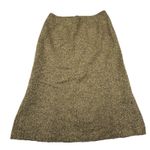 Ann Taylor Loft‎ Blazer Jacket & Skirt Set Brown Herringbone Tweed Wool Blend Size 6 Petite Photo 6