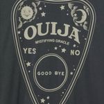 Size 2: Torrid Glow In The Dark Ouija Relaxed Cotton Jersey Tee Black Photo 3