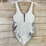 Secndnture mesh zip bodysuit women’s Size Medium Photo 4