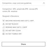 Mango MNG - NWOT black cutout button front mini shirt dress Photo 10