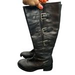 Ecco  Women's Boots Size 6.5/7 (EU 37) HOBART Black Leather High Cut Buckle Boots Photo 3
