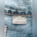 French Cuff Blue Jean Jacket Size L Photo 4