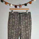 ZARA Sz 6 Adorable Animal Snakeskin Print Pants Photo 1