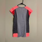 Title Nine  Size Large Gidget Dress Cap Sleeve Color Block Scuba Stretch New Golf Photo 1