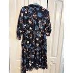 Torrid  Floral Button-Down Midi Dress‎ With Rolled Sleeves & Pockets 1X Photo 10