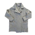 Brandy Melville  - Kennedy Open Front Knit Cardigan Coat in Gray Photo 0