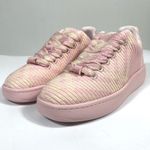 Burberry  Knit Low Top Sneakers Cameo Pink Check Size 39 6 UK 9 US NEW Photo 5